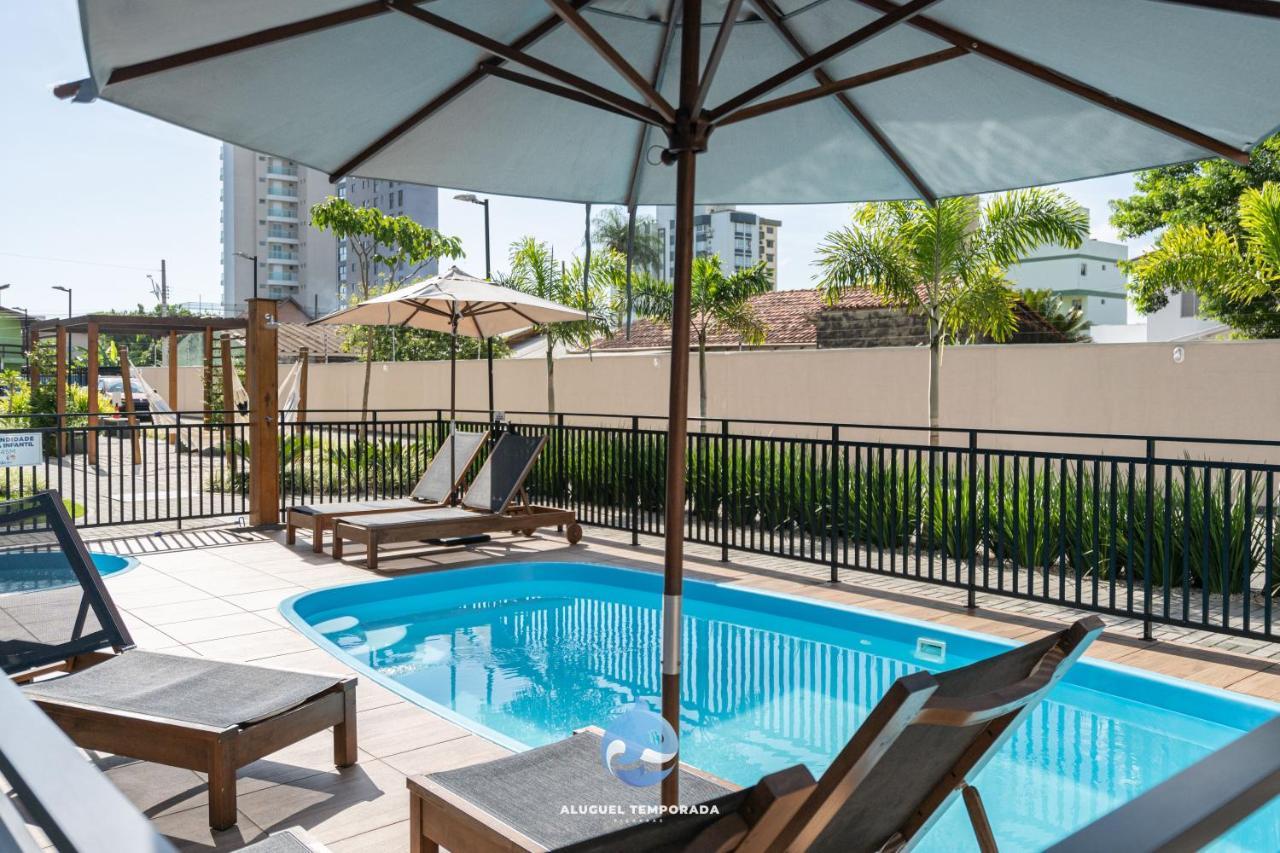 Apartamento Com Vista Mar, Ar-Condicionado, Wi-Fi Condominio Com Piscina, Quadra De Esportes Playground Infantil A 15 Minutos Do Beto Carreiro Piçarras Exterior foto